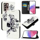 For HTC U24 Pro 3D Painting Horizontal Flip Leather Phone Case(Skull) - 1