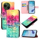 For Sharp Aquos 9 3D Painting Horizontal Flip Leather Phone Case(Chasing Dreams) - 1