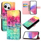 For Sharp Aquos Sense9 3D Painting Horizontal Flip Leather Phone Case(Chasing Dreams) - 1