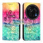 For Sharp Aquos R9 Pro SH-54E 3D Painting Horizontal Flip Leather Phone Case(Chasing Dreams) - 2