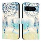 For Google Pixel 9 / 9 Pro 3D Painting Horizontal Flip Leather Phone Case(Dream Wind Chimes) - 2