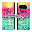 For Google Pixel 9 3D Painting Horizontal Flip Leather Phone Case(Chasing Dreams) - 2