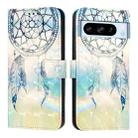 For Google Pixel 8 Pro 3D Painting Horizontal Flip Leather Phone Case(Dream Wind Chimes) - 2