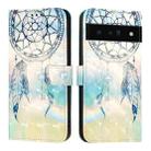 For Google Pixel 6 Pro 3D Painting Horizontal Flip Leather Phone Case(Dream Wind Chimes) - 2