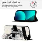 For Google Pixel 6 Pro 3D Painting Horizontal Flip Leather Phone Case(Skull) - 3