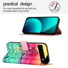 For Google Pixel 6a 3D Painting Horizontal Flip Leather Phone Case(Chasing Dreams) - 3