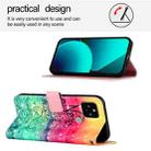 For Google Pixel 5 3D Painting Horizontal Flip Leather Phone Case(Chasing Dreams) - 3