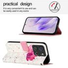 For Itel A05s 3D Painting Horizontal Flip Leather Phone Case(Flower) - 3