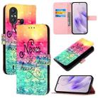 For Itel A58 / A49 3D Painting Horizontal Flip Leather Phone Case(Chasing Dreams) - 1