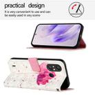 For Itel A58 / A49 3D Painting Horizontal Flip Leather Phone Case(Flower) - 3