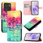 For Itel A60 / A60s 3D Painting Horizontal Flip Leather Phone Case(Chasing Dreams) - 1