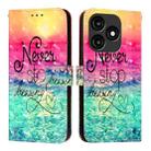 For Itel A70 3D Painting Horizontal Flip Leather Phone Case(Chasing Dreams) - 2