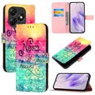 For Itel P55 4G 3D Painting Horizontal Flip Leather Phone Case(Chasing Dreams) - 1