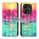 For Itel P55 4G 3D Painting Horizontal Flip Leather Phone Case(Chasing Dreams) - 2