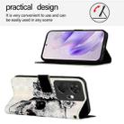 For Itel P55+ 3D Painting Horizontal Flip Leather Phone Case(Skull) - 3