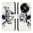 For Itel RS4 3D Painting Horizontal Flip Leather Phone Case(Skull) - 2