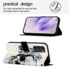 For Itel S17 / Vision 3 3D Painting Horizontal Flip Leather Phone Case(Skull) - 3