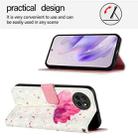 For Itel S23 3D Painting Horizontal Flip Leather Phone Case(Flower) - 3