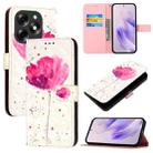 For Itel S23+ 3D Painting Horizontal Flip Leather Phone Case(Flower) - 1