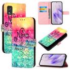 For Itel A23 Pro / A17 3D Painting Horizontal Flip Leather Phone Case(Chasing Dreams) - 1