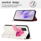 For Itel A23 Pro / A17 3D Painting Horizontal Flip Leather Phone Case(Flower) - 3