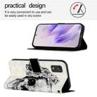 For Itel A23 Pro / A17 3D Painting Horizontal Flip Leather Phone Case(Skull) - 3