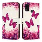 For Itel A48 3D Painting Horizontal Flip Leather Phone Case(Rose Butterfly) - 2