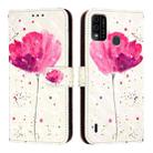 For Itel A48 3D Painting Horizontal Flip Leather Phone Case(Flower) - 2