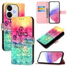 For itel A80 4G 3D Painting Horizontal Flip Leather Phone Case(Chasing Dreams) - 1