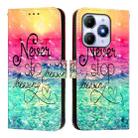 For Itel A90 4G 3D Painting Horizontal Flip Leather Phone Case(Chasing Dreams) - 2