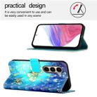 For itel A95 5G 3D Painting Horizontal Flip Leather Phone Case(Golden Butterfly) - 3