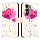 For itel A95 5G 3D Painting Horizontal Flip Leather Phone Case(Flower) - 2