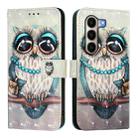 For itel A95 5G 3D Painting Horizontal Flip Leather Phone Case(Grey Owl) - 2