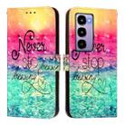 For itel City 100 3D Painting Horizontal Flip Leather Phone Case(Chasing Dreams) - 2
