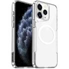 For iPhone 11 Pro Max MagSafe Acrylic + TPU Transparent Full Coverage Phone Case - 1