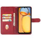 For Redmi 14C 4G Leather Phone Case(Red) - 3