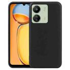 For Redmi 14C 4G TPU Phone Case(Black) - 1