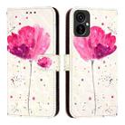 For Tecno Camon 19 Neo 3D Painting Horizontal Flip Leather Phone Case(Flower) - 2