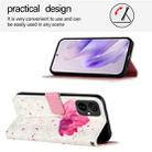 For Tecno Camon 19 Neo 3D Painting Horizontal Flip Leather Phone Case(Flower) - 3