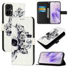 For Tecno Camon 19 Neo 3D Painting Horizontal Flip Leather Phone Case(Skull) - 1