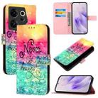 For Tecno Camon 20 Premier 3D Painting Horizontal Flip Leather Phone Case(Chasing Dreams) - 1