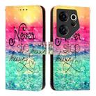 For Tecno Camon 20 Premier 3D Painting Horizontal Flip Leather Phone Case(Chasing Dreams) - 2