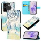 For Tecno Camon 20 / 20 Pro 4G 3D Painting Horizontal Flip Leather Phone Case(Dream Wind Chimes) - 1