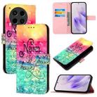 For Tecno Camon 30 4G / 5G 3D Painting Horizontal Flip Leather Phone Case(Chasing Dreams) - 1