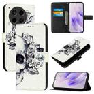 For Tecno Camon 30 4G / 5G 3D Painting Horizontal Flip Leather Phone Case(Skull) - 1