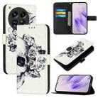 For Tecno Camon 30 Premier 3D Painting Horizontal Flip Leather Phone Case(Skull) - 1