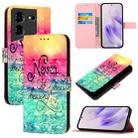 For Tecno Pova 5 4G 3D Painting Horizontal Flip Leather Phone Case(Chasing Dreams) - 1