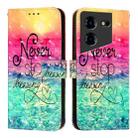 For Tecno Pova 5 4G 3D Painting Horizontal Flip Leather Phone Case(Chasing Dreams) - 2