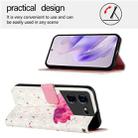 For Tecno Pova 5 Pro 5G 3D Painting Horizontal Flip Leather Phone Case(Flower) - 3