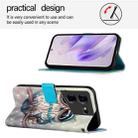 For Tecno Pova 5 Pro 5G 3D Painting Horizontal Flip Leather Phone Case(Grey Owl) - 3